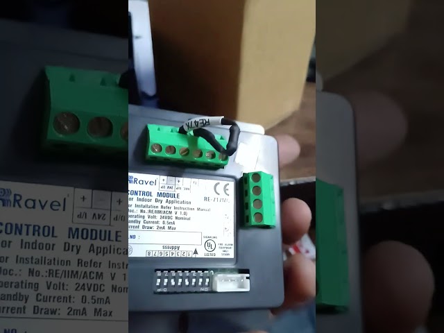 Ravel Fire Alarm Systems - RE-717MC Ravel Control Module Ul Listed ...