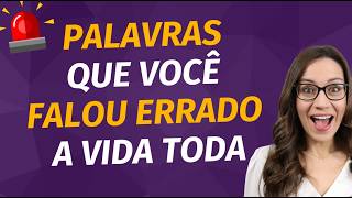 ❌ Será que você NÃO SABE falar essas PALAVRAS? ❌