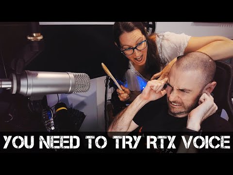 AI COMPLETELY ELIMINATES Background Noise! - RTX Voice Real World Test