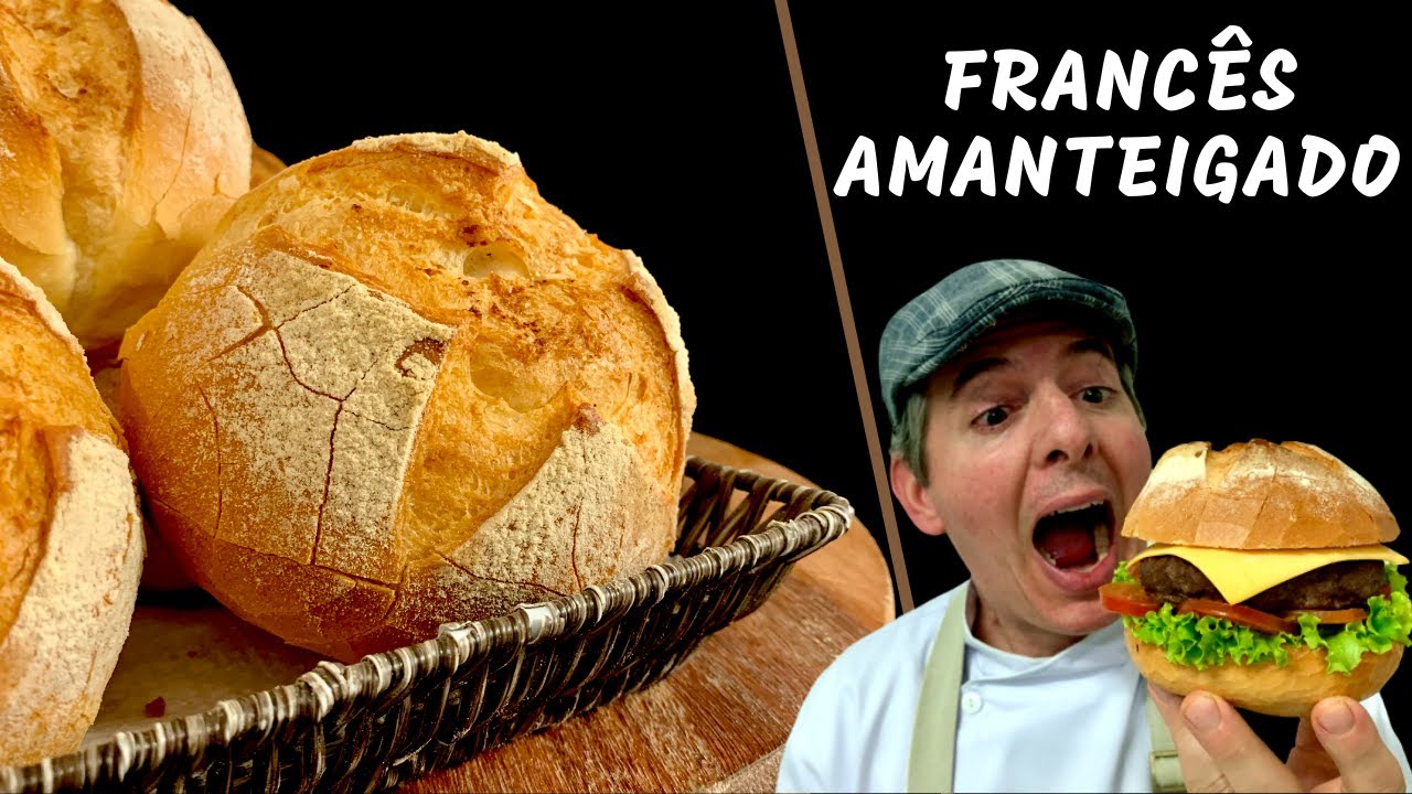 Pão Francês !!! Amanteigado e crocante !!! Curta esta delícia !!!