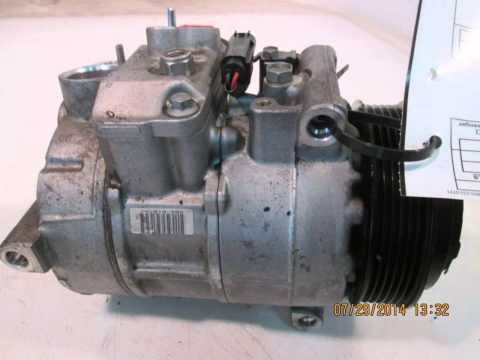 2011 Mercedes C300 AC / Air Compressor pump + clutch 204TYPE - mbiparts.com Used OEM Mercedes... OEM