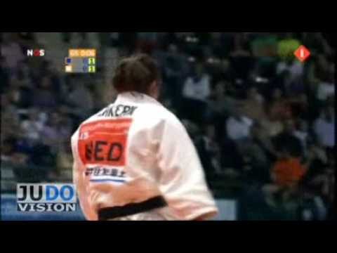 JUDO 2009 World Championships: Celine Lebrun (FRA) - Marhinde Verkerk (NED)