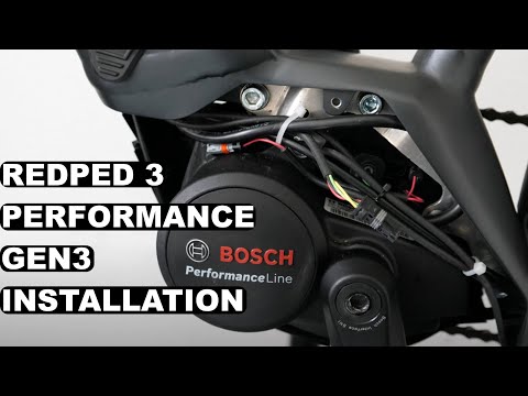RedPed 3  - Bosch Performance Gen3 - Tuning Installation E-Bike