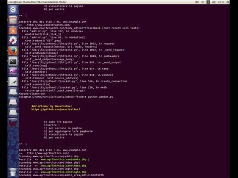 Adminfinder By Maxstreiker Python Script