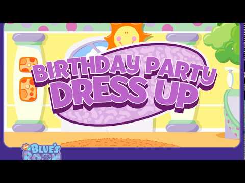 Blue's Clues - Birthday Party Dress-Up (2004 Flash Game)