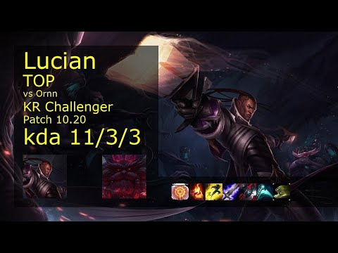 lucian vs ornn top. "Rankeada no GOLD"