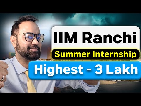 IIM Ranchi Summer Internship Report | Companies at campus | CAP IIMs