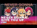 Never Gonna Give You Up | JAPANESE Ver. | Caitlin Myers feat. @annapantsu @LilyPichu&Lizz Robinett