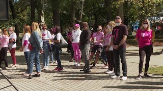 „Race for the cure“ – прошетка против ракот на дојката во организација на „Борка“