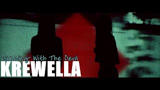 Krewella - Dancing With The Devil (feat. Travis Barker &amp; Patrick Stump) [Lyric Video//Sub. Español]