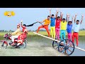 Top New Comedy How To Earn Money By Cutting Hair Funny Video 2025 Try Not To Laugh Episodes 399