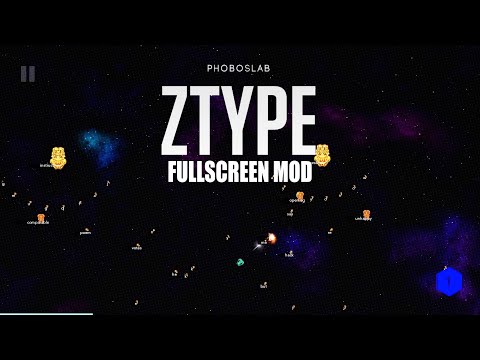 Z.Type - A Typing Space Shooter Game! [Fullscreen Mod Playthrough] | Web Games