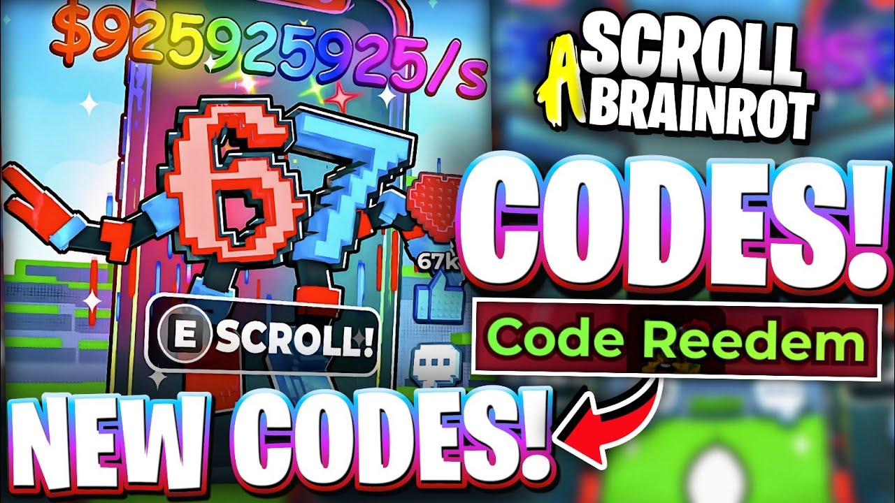 📱All Working SCROLL A BRAINROT CODES! CODES FOR SCROLL A BRAINROT! ROBLOX