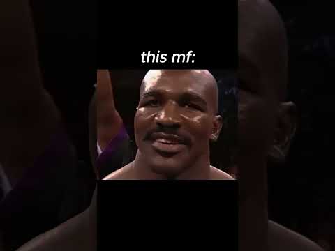 MIKE TYSON VS EVANDER HOLYFIELD | HOLYFIELD EDIT #edit #boxing #miketyson #boxingedits #motivation