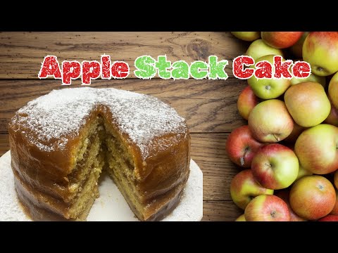 The ABSOLUTE BEST Apple Stack Cake Recipe