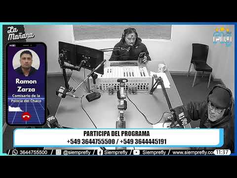 🔴𝗖𝗢𝗠𝗨𝗡𝗜𝗖𝗔𝗖𝗜𝗢́𝗡 𝗧𝗘𝗟𝗘𝗙𝗢́𝗡𝗜𝗖𝗔┃ Comisario Ramón Zarza - Jefe del Departamento 911