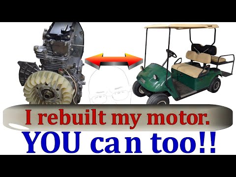 EZGO TXT 295cc Robin Engine Rebuild (EH-29C)