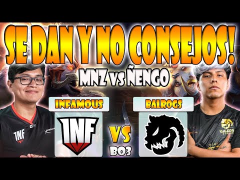 INFAMOUS VS BALROGS [BO3]MNZ, FAKER VS ÑENGO - DPC SA 2023 TOUR 2: DIVISION 2 - DOTA 2