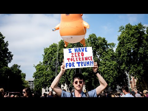 Her går «Donald Trump» i lufta