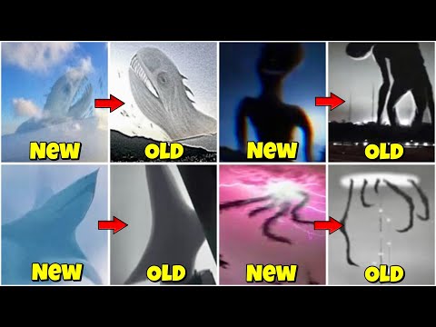 Old Vs New Trevor Henderson Monsters - All Trevor Henderson Creatures