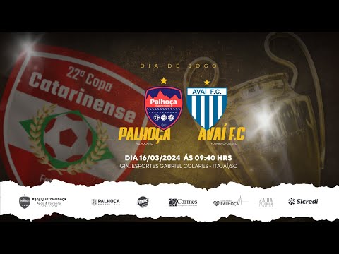 SUB 10, COPA CATARINENSE, 1 ª Etapa 2024, Palhoça E.C 1 x 3 Avaí F.C