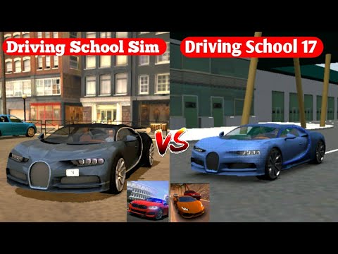 Comparing|Driving School Sim vs Driving School 2017 Android iOS