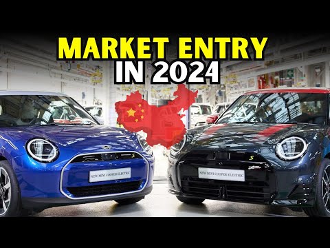 New electric MINI Cooper made in China rolled off assembly line