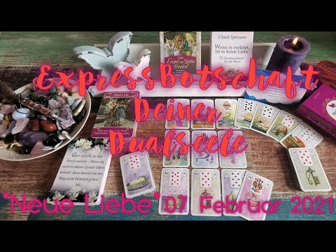 #Expressbotschaft Deiner #Dualseele * Neue Liebe ❤️ 07. Februar 2021