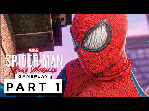 SPIDER-MAN MILES MORALES PS5 Walkthrough Gameplay - Part 1 (FULL GAME)