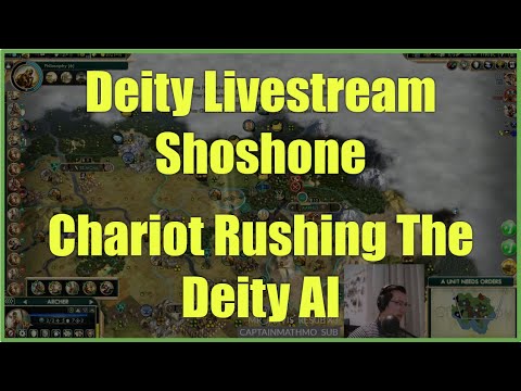 Chariot Rushing The Deity AI - Shoshone Deity Livestream
