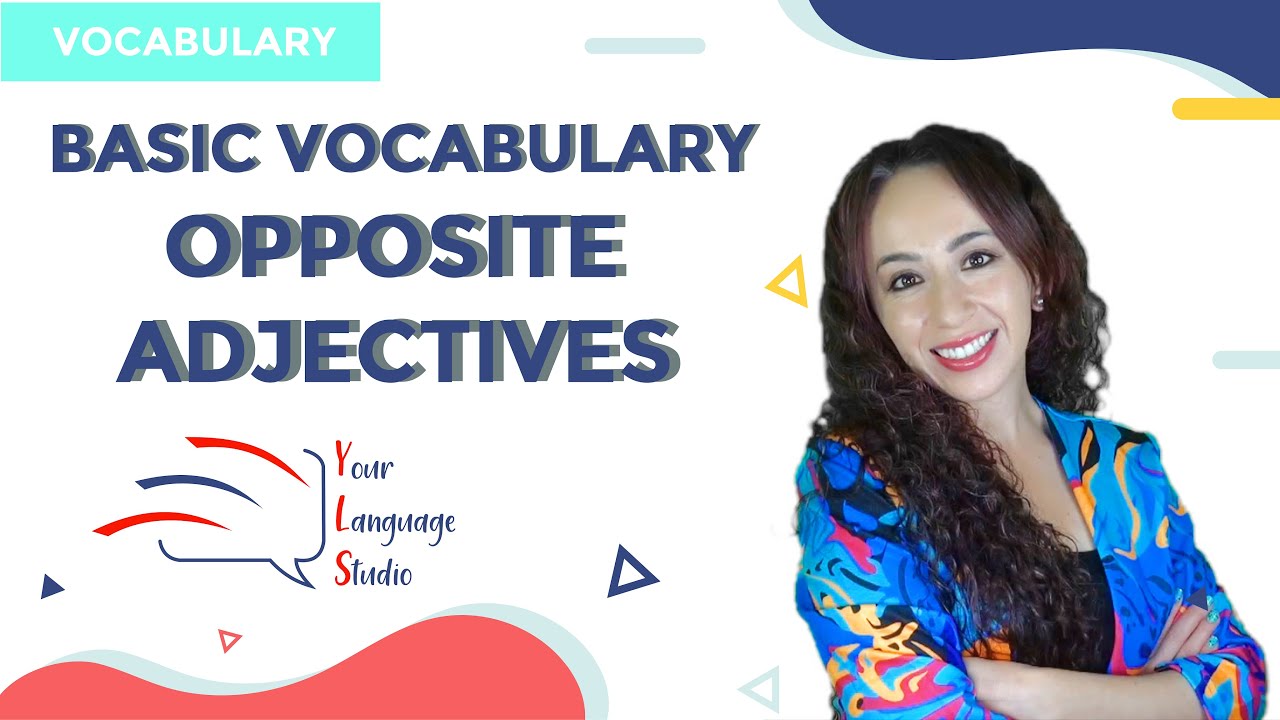 BASIC VOCABULARY: OPPOSITE ADJECTIVES