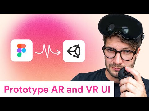 How to Prototype AR and VR UI/UX with FIGMA and UNITY! (Tutorial)