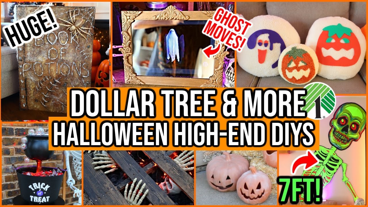 *HUGE* Dollar Tree DIYS (& More) to SAVE YOU MONEY this Halloween 2024