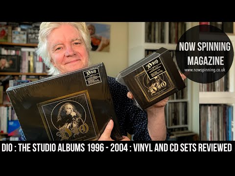 DIO : The Studio Albums 1996 - 2004 : Limited Edition Vinyl and CDs Box Sets : Unboxing Review