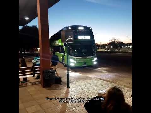 🇦🇷 Terminal de ómnibus de La Cruz, Corrientes | 17/nov/ 2025 | 19:47 hs |