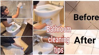How to clean bathroom effortlessly/Use hidden spac
