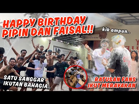 FAISAL AND PIPIN'S BIRTHDAY SPECIAL!! Thousands of Fans Came.