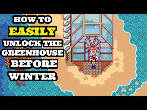 How To EASILY Unlock The Greenhouse Before Your First Winter In Stardew Valley