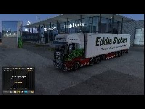 Euro Truck Simulator 2 Pro mods 2.63 Plock (Poland) to Gyor (Hungary)
