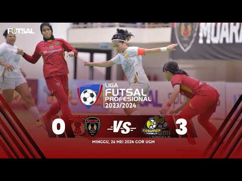 FULL MATCH LIGA FUTSAL PROFESIONAL 2023/2024 Muara Enim United vs Kebumen United