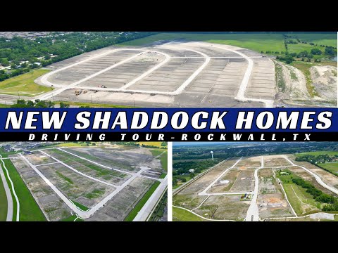 New Shaddock Home Communities | Driving Tour | Rockwall, TX