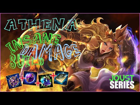 Smite: Athena Insane Damage Build - Joust Series
