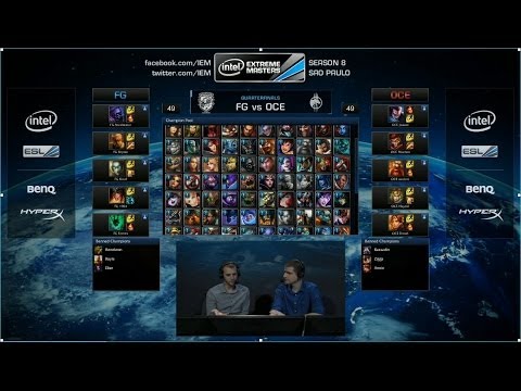Oceloteworld Vs Furious Gaming  Match 2 Iem Sao Paulo League Of Legends