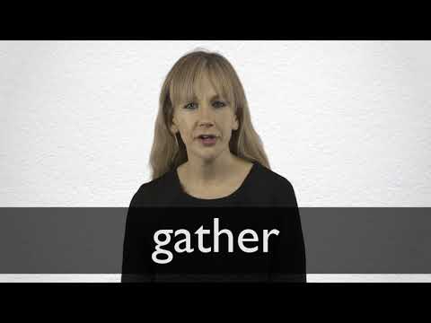 Gather Definition And Meaning Collins English Dictionary Gather Definition And Meaning Collins English Dictionary