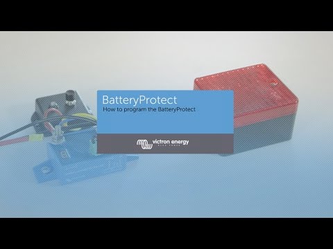Wie man den Victron Energy BatteryProtect programmiert