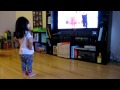 My 2 Year Old Alexis Dancing To The Fresh Beat Band