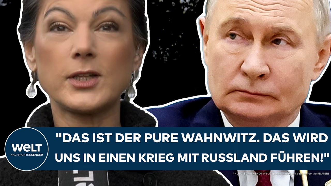 PUTINS KRIEG: "Die Europäer sitzen am Katzentisch!" Sahra Wagenknecht rechnet knallhart ab!