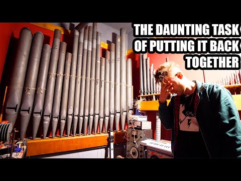 I BOUGHT A CHURCH ORGAN Part 2 The First Sounds in 25 years!