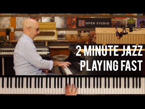 One Simple Practice Hack for Playing Fast - Peter Martin | 2 Minute Jazz
