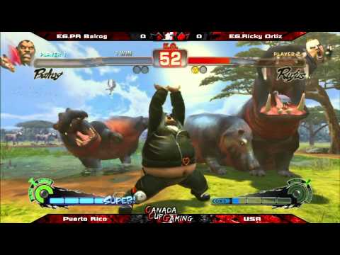 PR Balrog vs Ricky Ortiz - Canada Cup Gaming 2012 SFIV